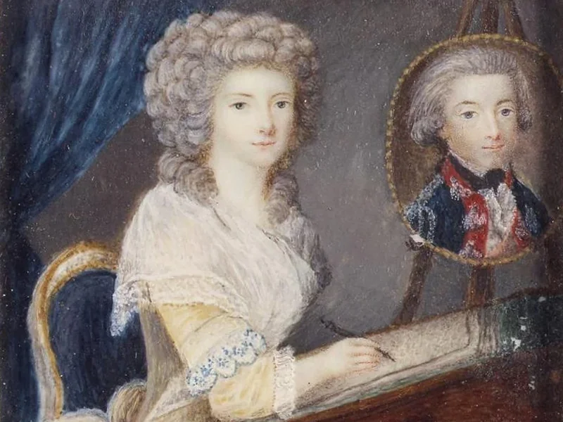 1751-Guglielmina di Prussia - Ritratto di Luisa Guglielmina d'Orange-Nassau